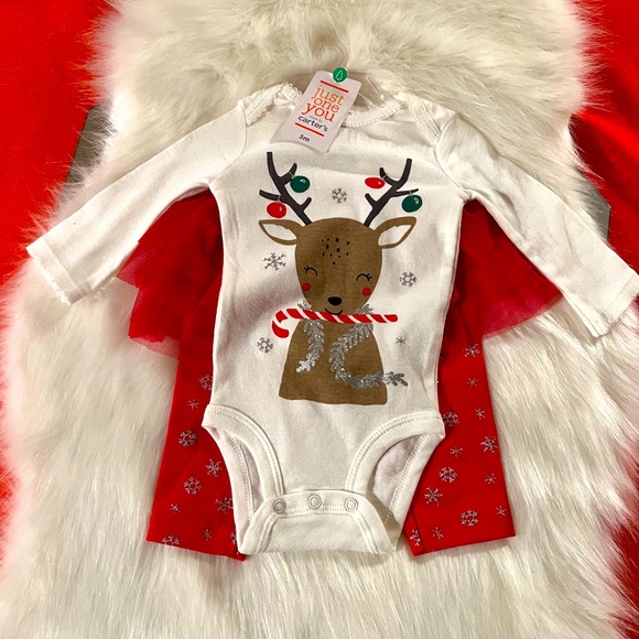 Carter’s Christmas Outfit - Picture 1 of 8